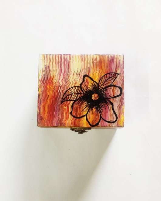 Beautiful resin Storage Box