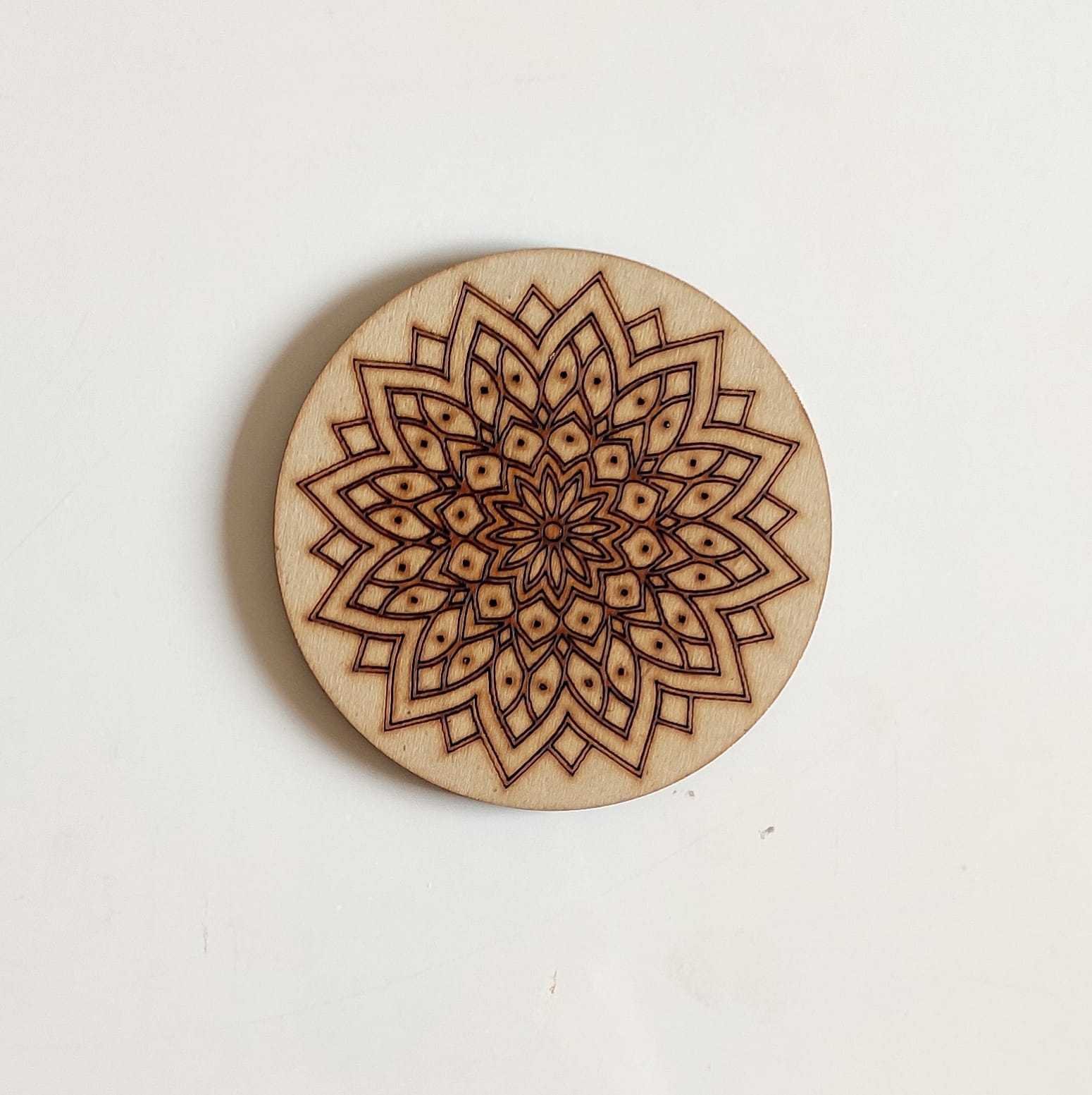DIY coasters - mandala design