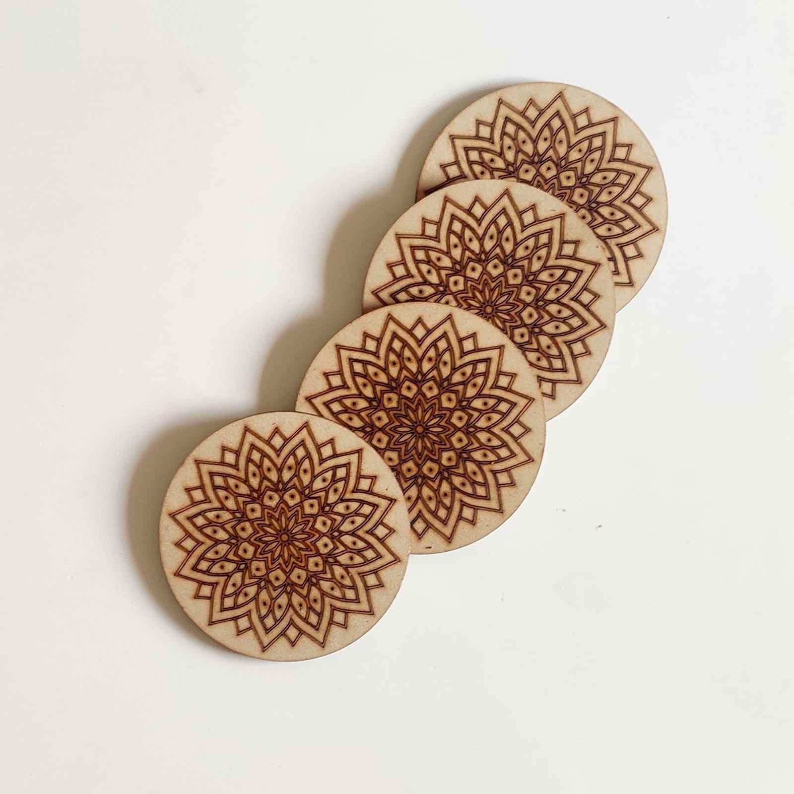 DIY - Mandala coasters