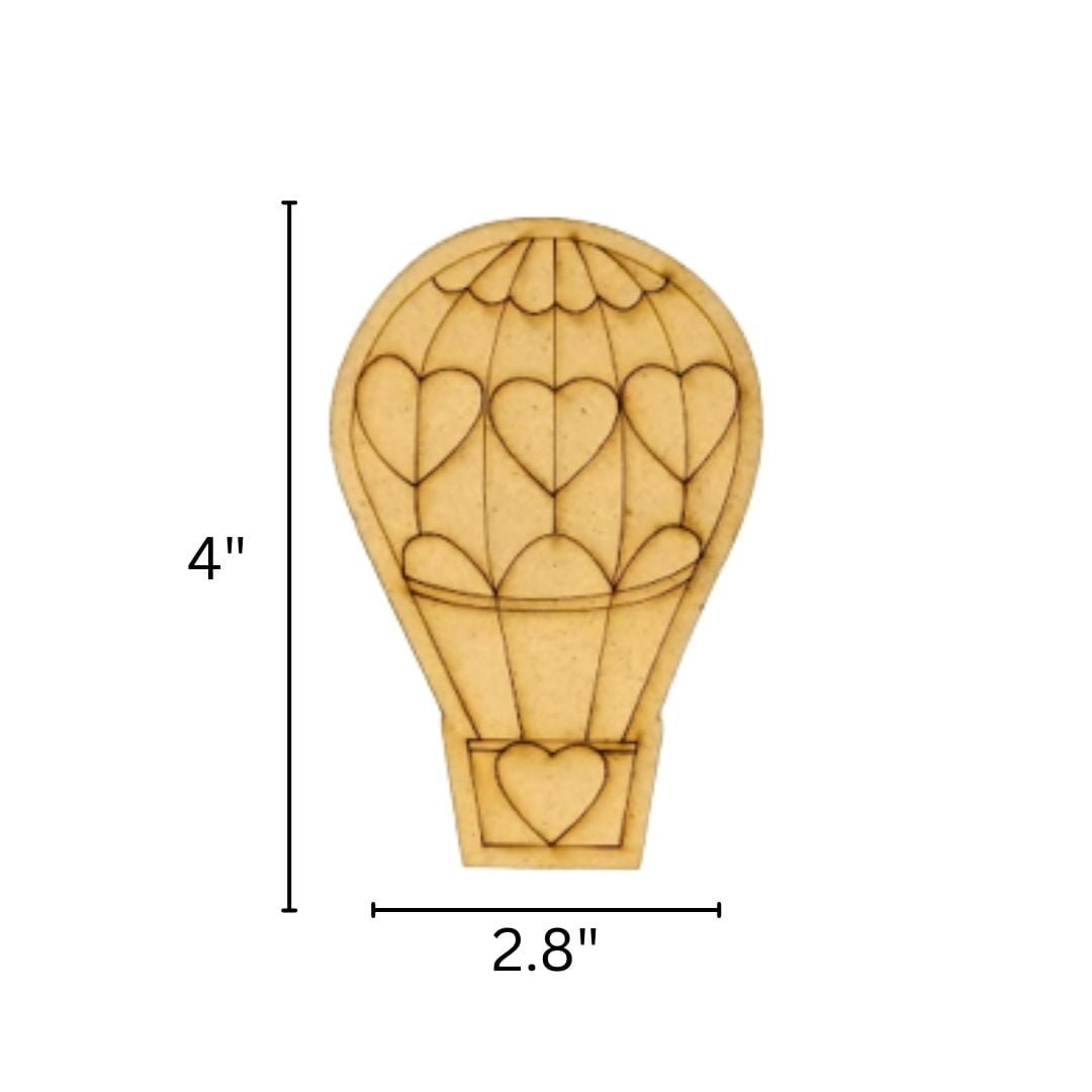 MDF cut out - Hot Air Balloon