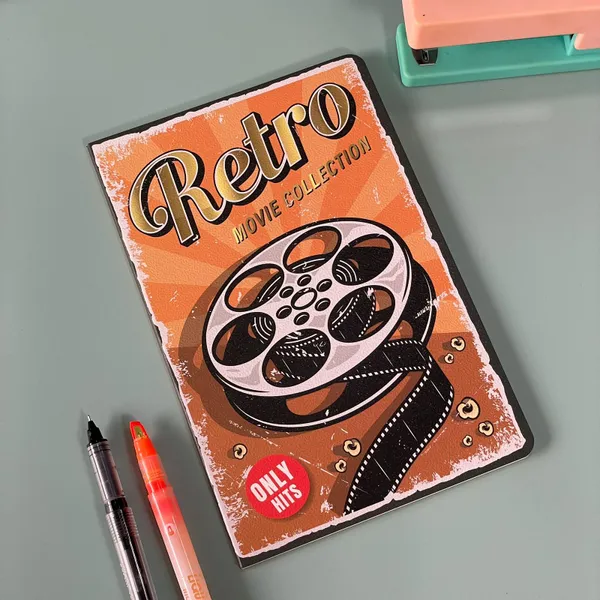 Note books - Vintage Style - Retro