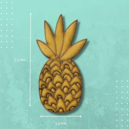 Pineapple Cutout DIY Magnets