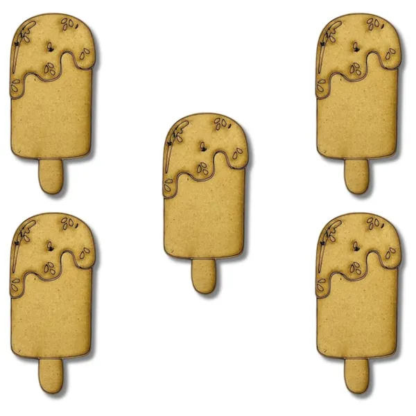 Icecream candy cutouts