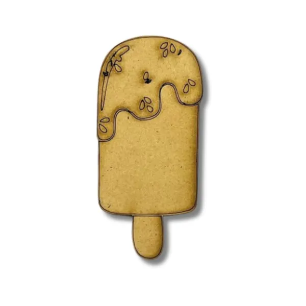 Ice cream magnet cutout