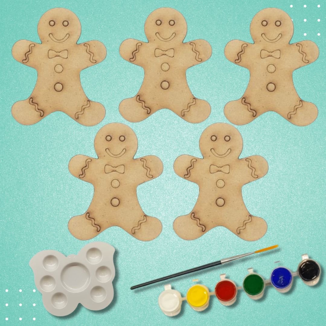Premarked Gingerbread cutouts