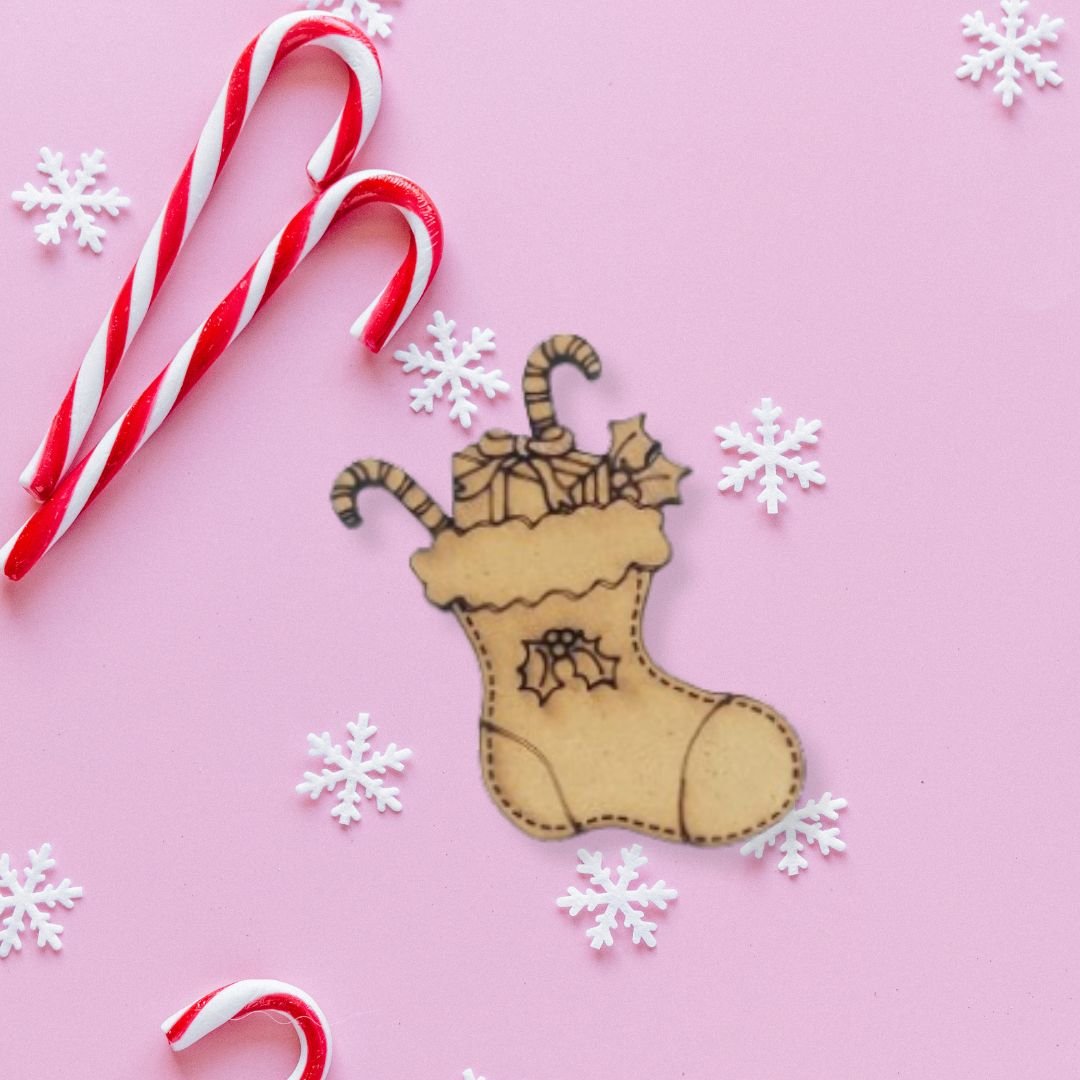 DIY Premarked Stocking Cutout