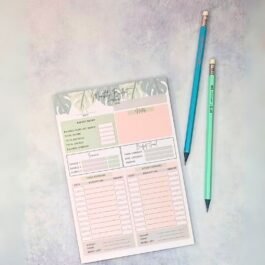 Monthly Budget Planner – Leaf Design & Tracker Pad
