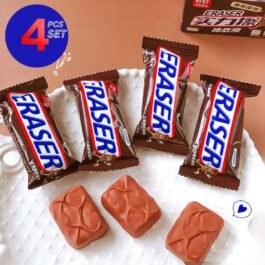 Snicker Style Chocolate Bar Eraser – 3D Realistic Design