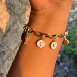 Wanderlust Bracelet with Charms